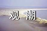 《观潮》教案