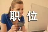 个人职位工作总结