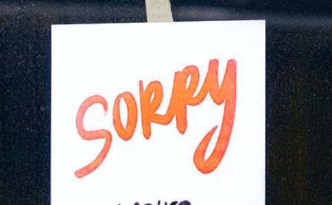 英文道歉信